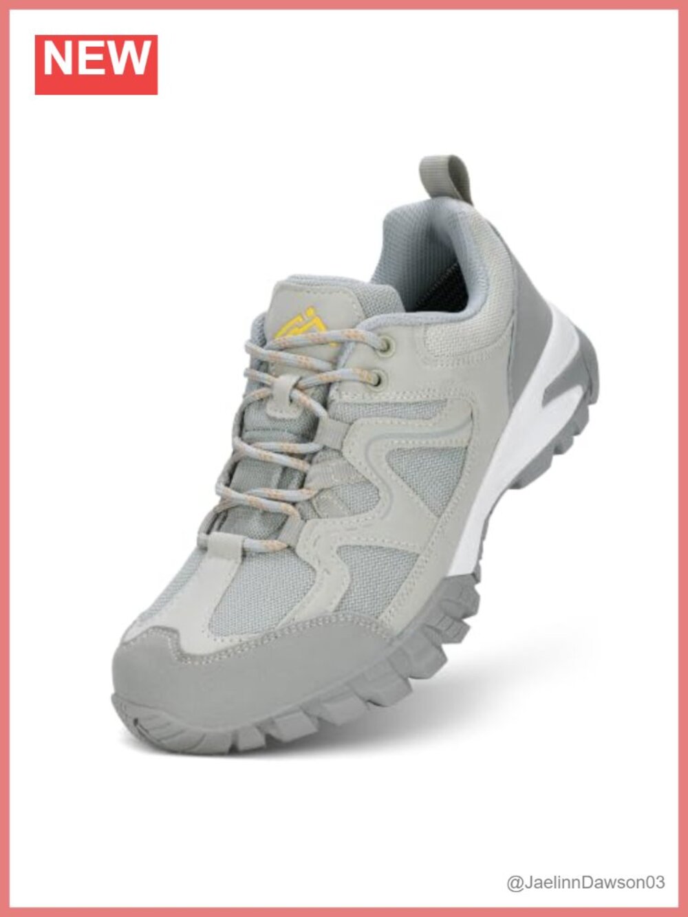 Women's Lightweight Breathable Hiking Shoes Non-Slip Suede Mesh Trail